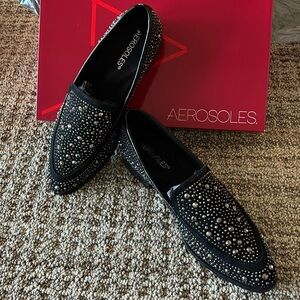 Aerosoles East End Black Sparkle